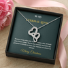 Heart to Heart Necklace – Romantic Christmas Gift for Wife | Symbol of True Connection & Eternal Love | Elegant Jewelry She'll Cherish Always