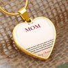 Heartfelt Christmas Gift for Mom | Dazzling Jewelry That Captures Family Love | Elegant Holiday Necklace She'll Treasure