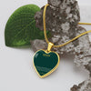 Luxury Graphic Heart Necklace – Romantic Christmas Gift for Sister | Stylish Holiday Jewelry Gift