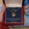 Forever Love Necklace – Elegant Christmas Gift for Wife | Romantic Jewelry That Expresses Endless Devotion | Timeless Keepsake She'll Cherish Forever