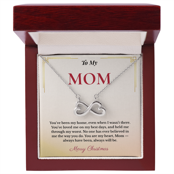 Elegant Christmas Gift for Mom | Timeless Jewelry That Represents Infinite Love | Heartfelt Keepsake She'll Adore