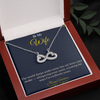 Endless Love Necklace – Romantic Christmas Gift for Wife | Timeless Jewelry That Represents Infinite Devotion | Elegant Holiday Keepsake for Her