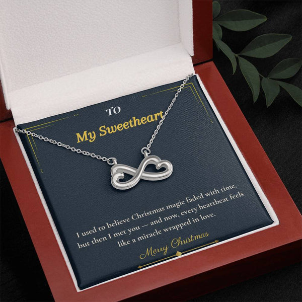 Endless Love Necklace – Romantic Christmas Gift for Wife | Timeless Jewelry That Represents Infinite Devotion | Elegant Holiday Keepsake for Her