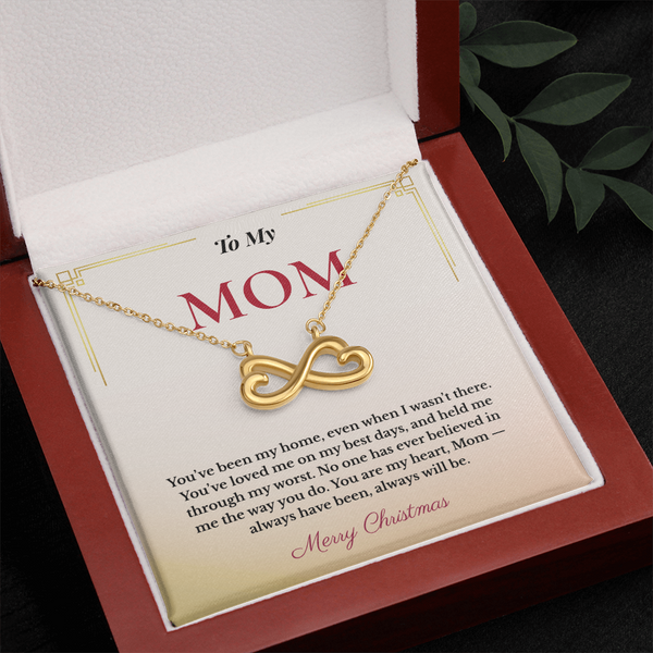 Elegant Christmas Gift for Mom | Timeless Jewelry That Represents Infinite Love | Heartfelt Keepsake She'll Adore