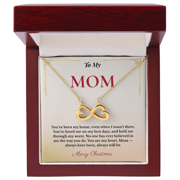 Elegant Christmas Gift for Mom | Timeless Jewelry That Represents Infinite Love | Heartfelt Keepsake She'll Adore