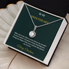Eternal Hope Necklace – Elegant Christmas Gift for Wife | Sparkling Jewelry That Symbolizes Faith & Love | Timeless Holiday Keepsake for Her