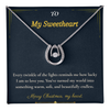 Lucky in Love Necklace – Romantic Christmas Gift for Wife | Charming Jewelry That Brings Love & Fortune | Elegant Keepsake She'll Treasure