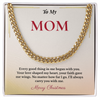 Stylish Christmas Gift for Mom | Modern Jewelry That Reflects Her Strength & Grace | Luxury Holiday Necklacez She'll Love
