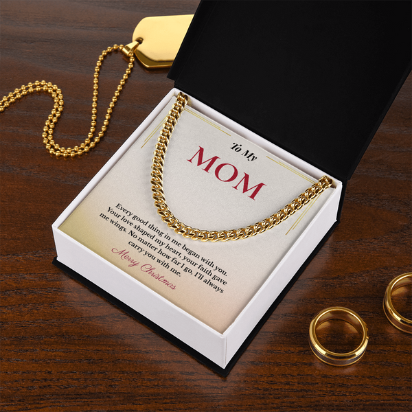 Stylish Christmas Gift for Mom | Modern Jewelry That Reflects Her Strength & Grace | Luxury Holiday Necklacez She'll Love