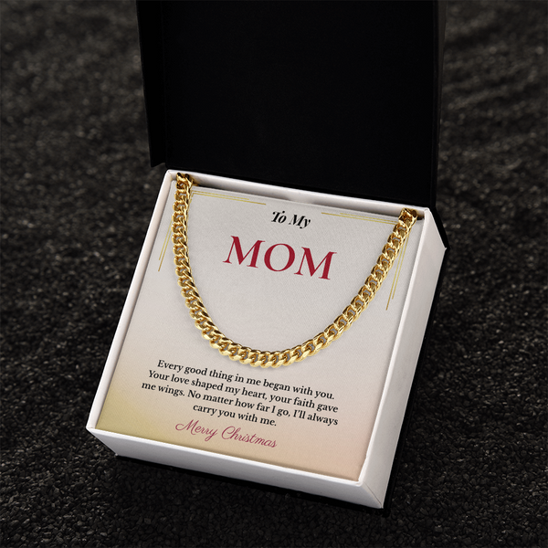 Stylish Christmas Gift for Mom | Modern Jewelry That Reflects Her Strength & Grace | Luxury Holiday Necklacez She'll Love