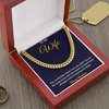 Luxury Cuban Link Chain for Men – 14K Gold or Stainless Steel Necklace | Perfect Christmas Gift for Him | Christmas Gift Idea 2025