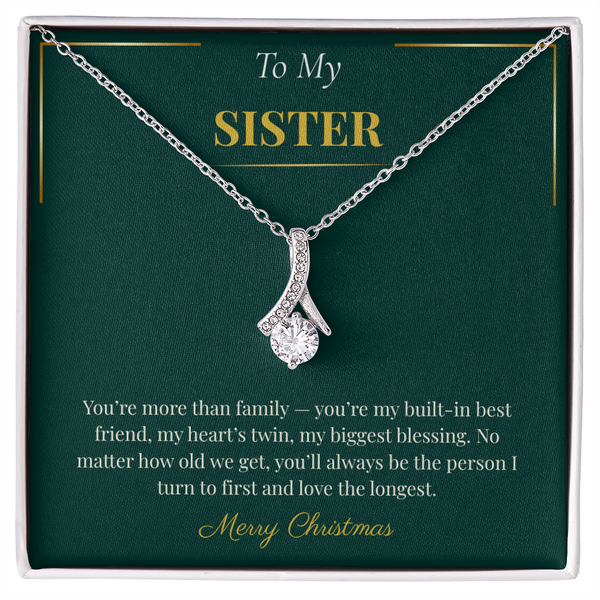 Alluring Beauty Necklace – Beautiful Christmas Gift for Sister | Romantic Holiday Jewelry Trend