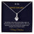 Alluring Beauty Necklace – Romantic Christmas Gift for Wife | Dazzling Jewelry That Celebrates Her Grace | Perfect Holiday Surprise She'll Adore