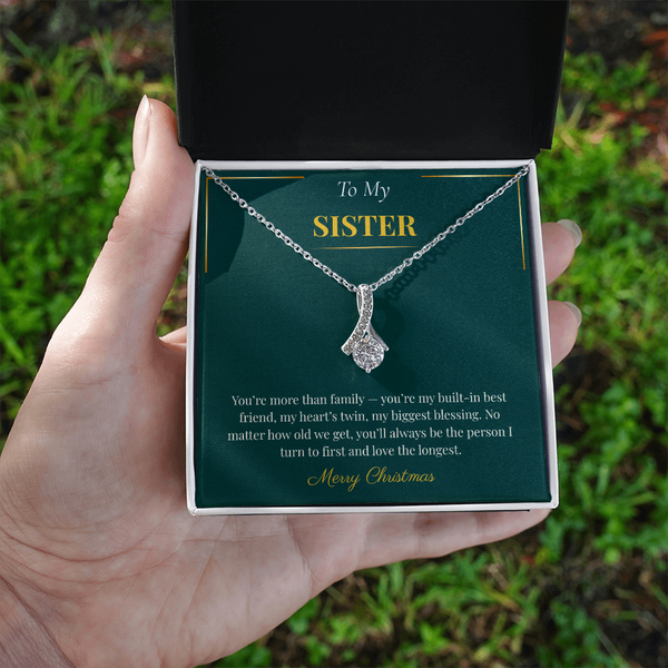 Alluring Beauty Necklace – Beautiful Christmas Gift for Sister | Romantic Holiday Jewelry Trend
