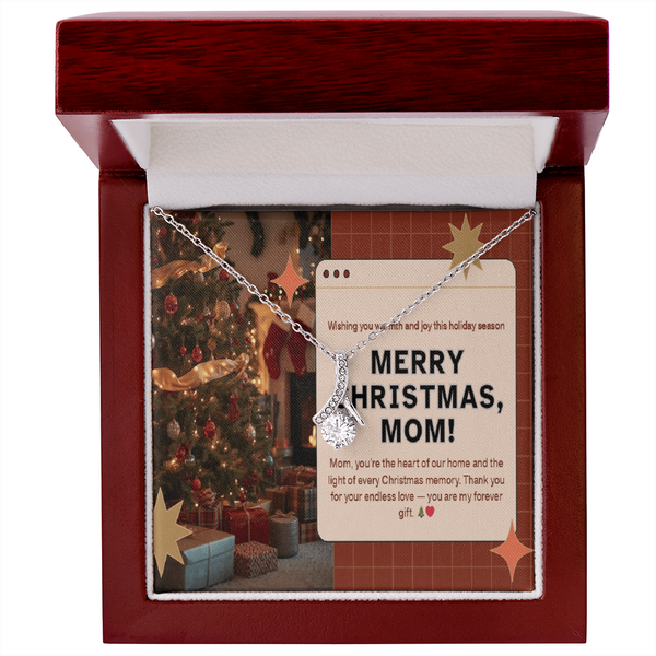 unique christmas gift for mom with customised Gift Card | Merry Christmas MOM
