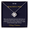 Love Knot Necklace – Romantic Christmas Gift for Wife That Symbolizes Eternal Love | Meaningful Jewelry for Her | Elegant Holiday Gift She'll Treasure