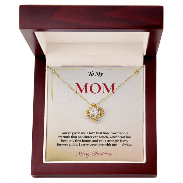 Heartfelt Christmas Gift for Mom That Symbolizes Eternal Love | Meaningful Jewelry from Daughter or Son | Elegant Holiday Gift She'll Treasure