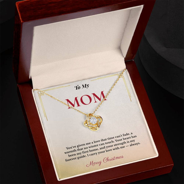 Heartfelt Christmas Gift for Mom That Symbolizes Eternal Love | Meaningful Jewelry from Daughter or Son | Elegant Holiday Gift She'll Treasure