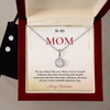 Elegant Christmas Gift for Mom | Sparkling Jewelry That Symbolizes Faith & Love | Perfect Holiday Set She'll Cherish