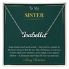 Custom Name Necklace – Unique Christmas Gift for Sister | Personalized Jewelry Bestseller