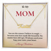 Personalized Christmas Gift for Mom | Engraved Jewelry That Captures Your Love | Elegant Custom Keepsake She'll Cherish