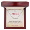 Personalized Christmas Gift for Mom | Engraved Jewelry That Captures Your Love | Elegant Custom Keepsake She'll Cherish