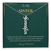 Multi Vertical Name Necklace – Personalized Christmas Gift for Sister | Elegant Custom Jewelry Design