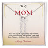 Custom Christmas Gift for Mom | Personalized Jewelry Keeping Her Loved Ones Close | Elegant Family Name Design She'll Adore