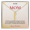 Custom Christmas Gift for Mom | Personalized Jewelry Keeping Her Loved Ones Close | Elegant Family Name Design She'll Adore