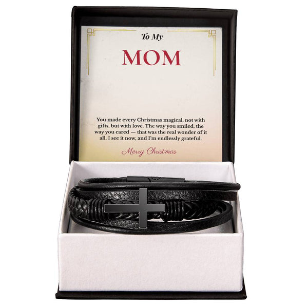 Faith-Inspired Christmas Gift for Mom | Elegant Jewelry That Represents Love & Hope | Timeless Symbol of Spiritual Strength