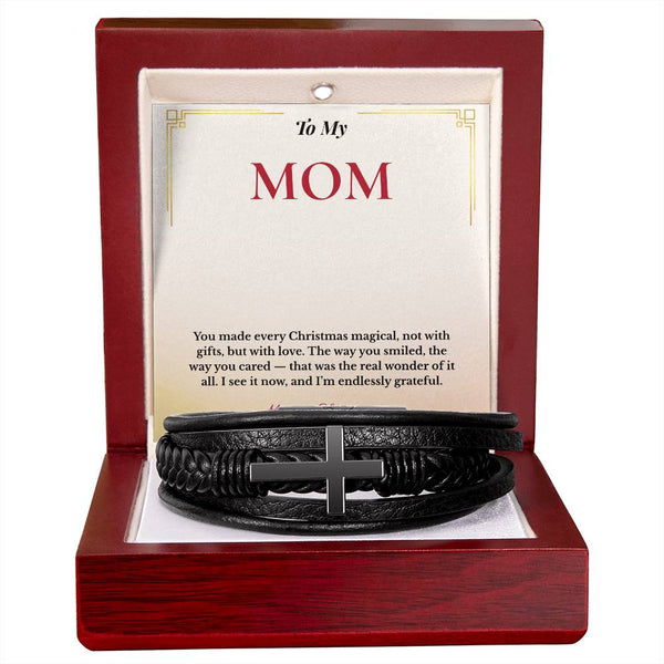 Faith-Inspired Christmas Gift for Mom | Elegant Jewelry That Represents Love & Hope | Timeless Symbol of Spiritual Strength