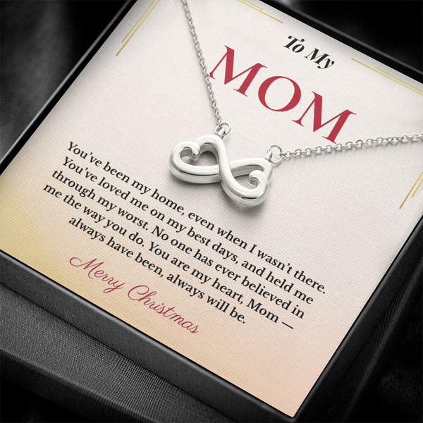 Elegant Christmas Gift for Mom | Timeless Jewelry That Represents Infinite Love | Heartfelt Keepsake She'll Adore
