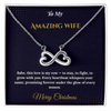 Endless Love Necklace – Romantic Christmas Gift for Wife | Timeless Jewelry That Represents Infinite Devotion | Elegant Holiday Keepsake for Her