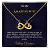 Endless Love Necklace – Romantic Christmas Gift for Wife | Timeless Jewelry That Represents Infinite Devotion | Elegant Holiday Keepsake for Her