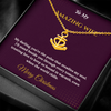Anchor Pendant Necklace – Meaningful Christmas Gift for Wife | Symbol of Strength, Stability & Endless Love | Elegant Holiday Jewelry for Her