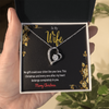 Make Her Heart Melt – Forever Love Heart Necklace, The Perfect Christmas Gift for Your Wife