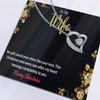 Make Her Heart Melt – Forever Love Heart Necklace, The Perfect Christmas Gift for Your Wife