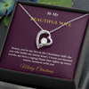 Forever Love Necklace – Elegant Christmas Gift for Wife | Romantic Jewelry That Expresses Endless Devotion | Timeless Keepsake She'll Cherish Forever
