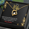 Make Her Heart Melt – Forever Love Heart Necklace, The Perfect Christmas Gift for Your Wife