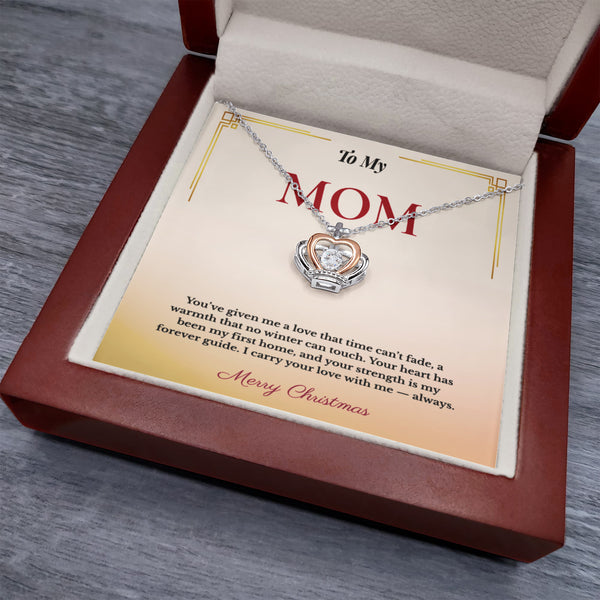 Royal Christmas Gift for Mom | Elegant Jewelry That Celebrates Her Strength & Grace | Luxury Necklace She'll Treasure Forever