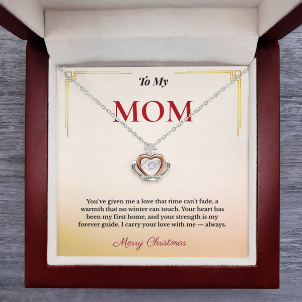 Royal Christmas Gift for Mom | Elegant Jewelry That Celebrates Her Strength & Grace | Luxury Necklace She'll Treasure Forever