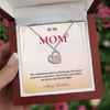 Sentimental Christmas Gift for Mom | Heartfelt Jewelry Celebrating Motherhood & Love | Perfect Gift from Son or Daughter