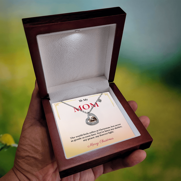 Sentimental Christmas Gift for Mom | Heartfelt Jewelry Celebrating Motherhood & Love | Perfect Gift from Son or Daughter