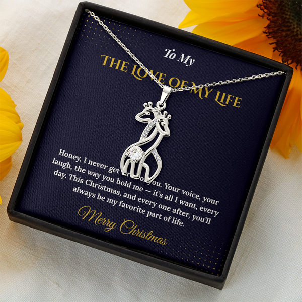 Giraffe Necklace – Cute Christmas Gift for Wife | Symbol of Grace, Love & Loyalty