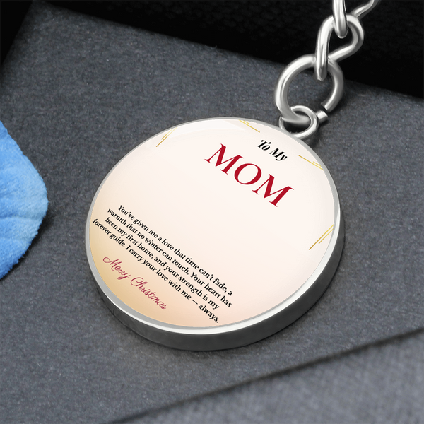 Personalized Christmas Gift for Mom | Everyday Accessory with a Touch of Love | Stylish Keepsake She'll Carry Always