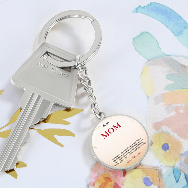 Personalized Christmas Gift for Mom | Everyday Accessory with a Touch of Love | Stylish Keepsake She'll Carry Always