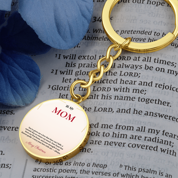 Personalized Christmas Gift for Mom | Everyday Accessory with a Touch of Love | Stylish Keepsake She'll Carry Always