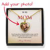 Personalized Christmas Gift for Mom | Custom Photo Jewelry That Captures Family Love | Elegant Keepsake She'll Treasure Forever