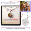 Custom Christmas Gift for Mom | Upload a Special Picture | Meaningful Jewelry That Reflects Love & Family Bonds