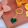 Graphic Heart Keychain – Fun Christmas Gift for Sister | Personalized Holiday Accessory